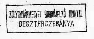 Úradná pečiatka ciachovacieho úradu pre sudy v Banskej Bystrici